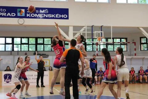 BC SLIVEN Basket U14 (BUL) vs. BAM Poprad U14, MEL/BasketGirls®
