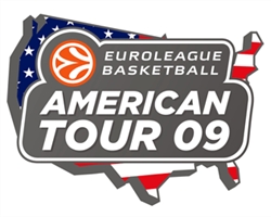 Partizan, Olympiakos a Maccabi na turné do USA