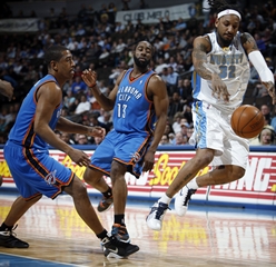 Denver ubránil Duranta a rozdrvil Thunder