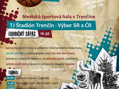 Na Štefana basketbalová zábava v Trenčíne