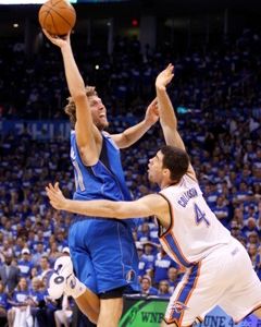 Dallas využil mizernú streľbu Thunder