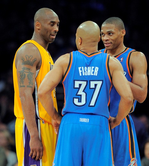 Lakers „padli“ doma s Oklahomou, Dallas v Miami