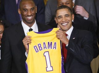 V Obamovej kampani aj hviezdy NBA