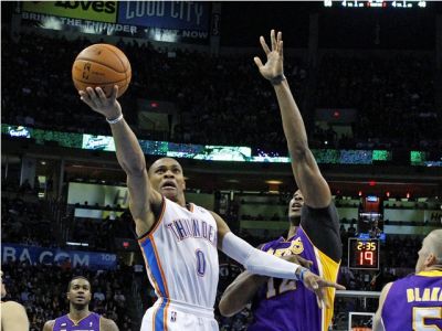 Bezchybní Thunder zatočili s Lakers