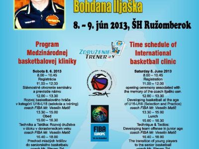 V Ružomberku III. medzinárodná trénerska klinika