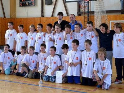 Mladší minižiaci zo Žiliny majstrami Slovenska v basketbale