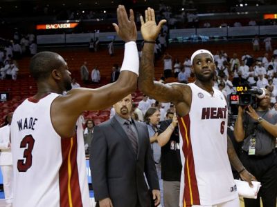 LeBron zachránil Miami, víťazný vstup Heat