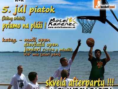 Streetball aj na Zemplínskej Šírave