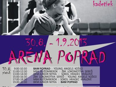 V Poprade Turnaj basketbalových nádejí