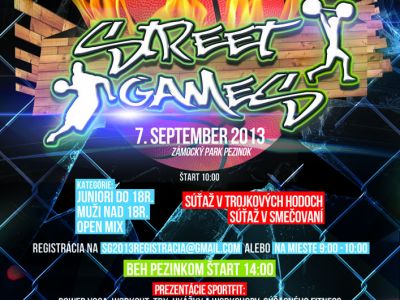 Pezinské Street Games aj s bohatým sprievodnym programom