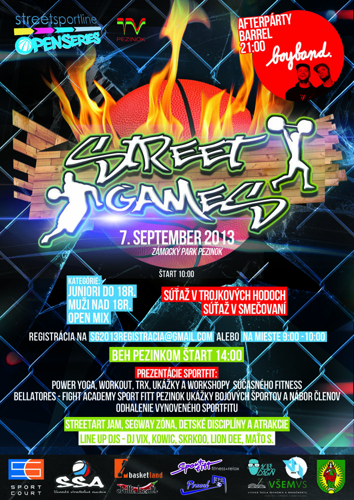 Pezinské Street Games aj s bohatým sprievodnym programom