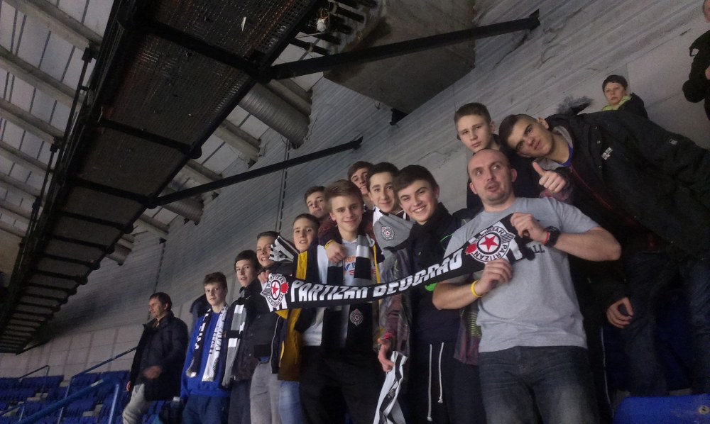Karlovka na stáži v Crvenej Zvezde