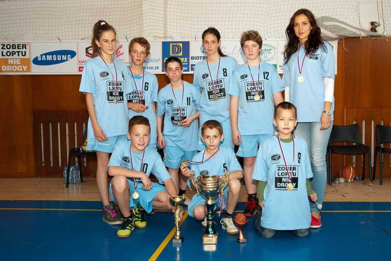 CZŠ M. Goretti víťazom Piešťanskej basketbalovej ligy