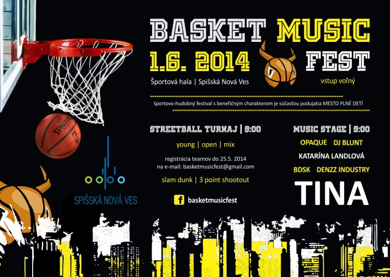 Na Spiši prvý júnový deň populárny Basket Music fest