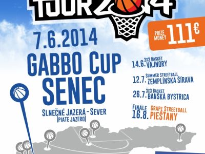 Tretia zastávka 3×3 Basket Tour 2014 – GABBO Cup Senec