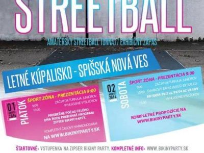 V sobotu na Spiši streetball počas Zipser Bikiny Party