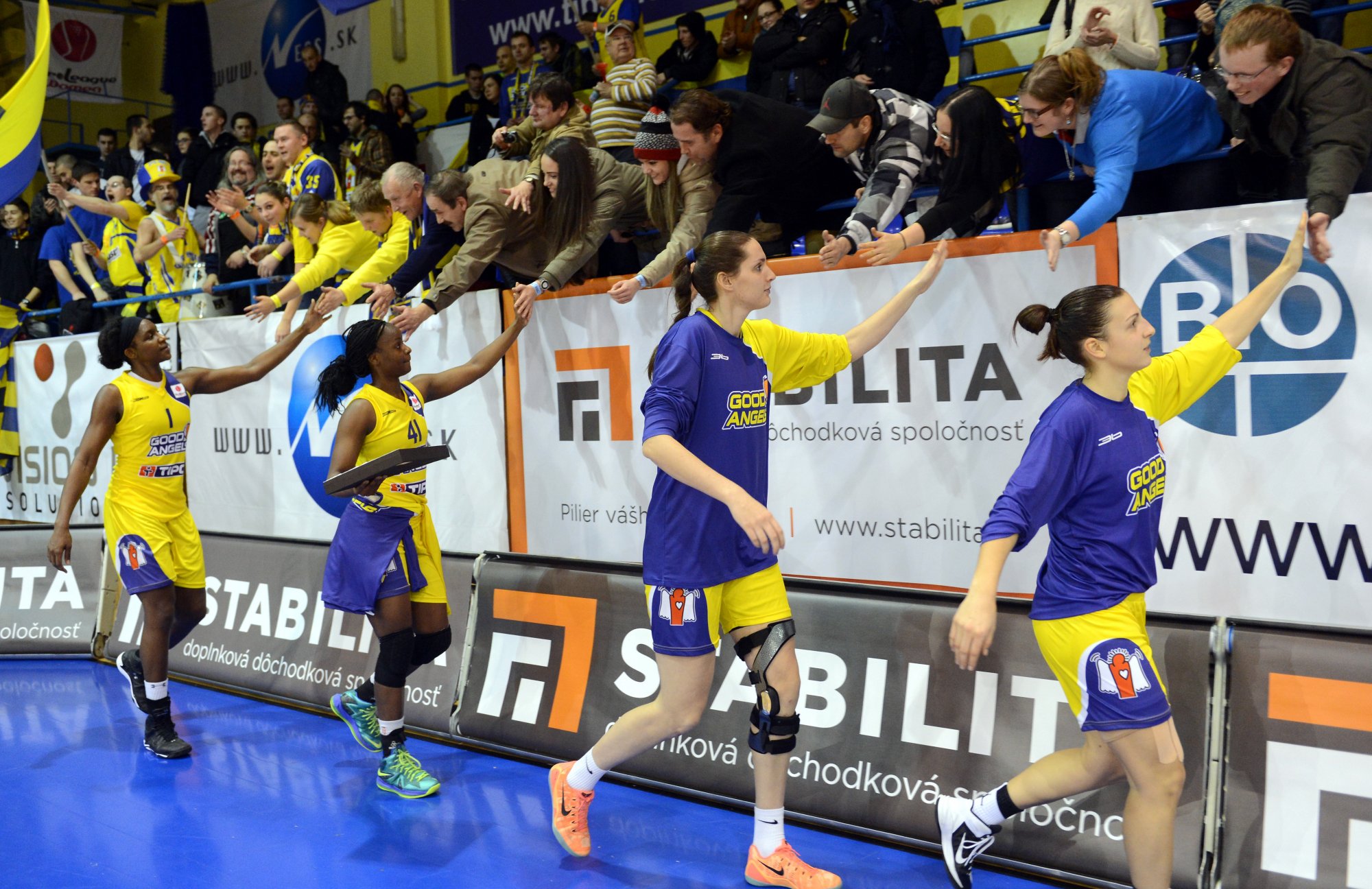 Good Angels zdolali Galatasaray, oživili čaro Infiniti arény