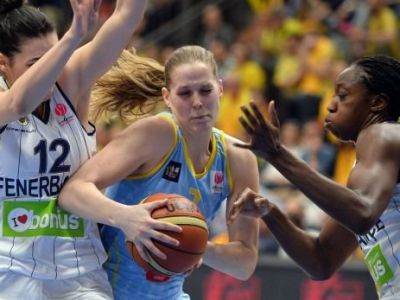 Vo finále UMMC Jekaterinburg vs. Hejkovej USK Praha