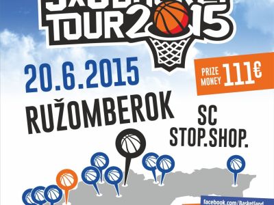 3×3 Basket Tour sa vracia aj v tomto roku do Ružomberka