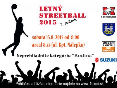 Už 7. ročník Letného streetballu v Michalovciach