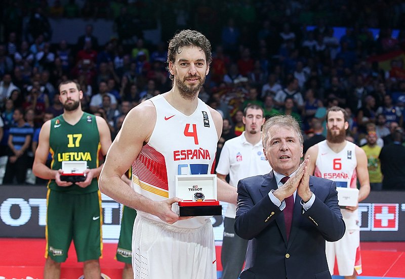 Pau Gasol získal ocenenie MVP pre najužitočnejšieho hráča