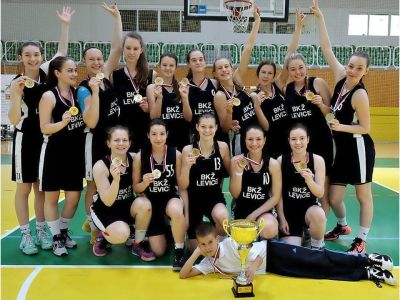Veľký úspech dievčat BKŽ Levice v EGBL