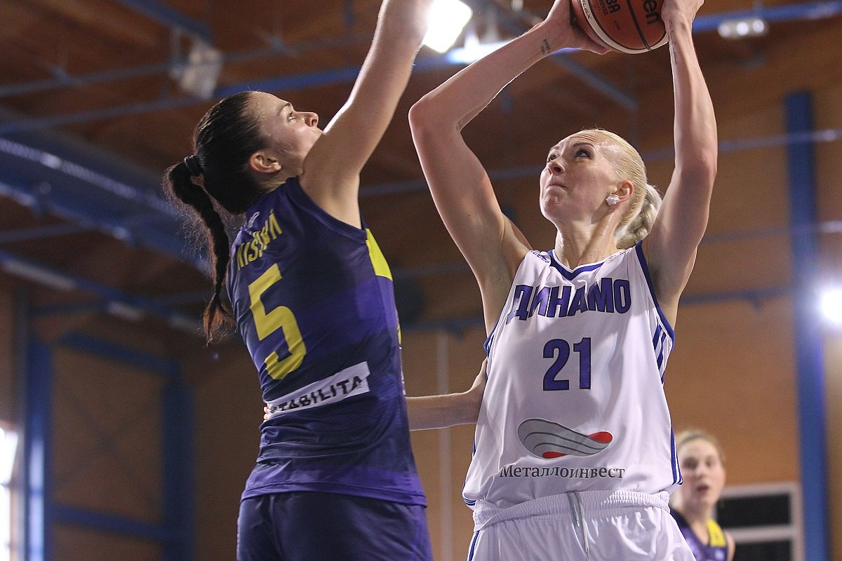 Dinamo Kursk – Good Angels Košice 70:49 v A-skupine