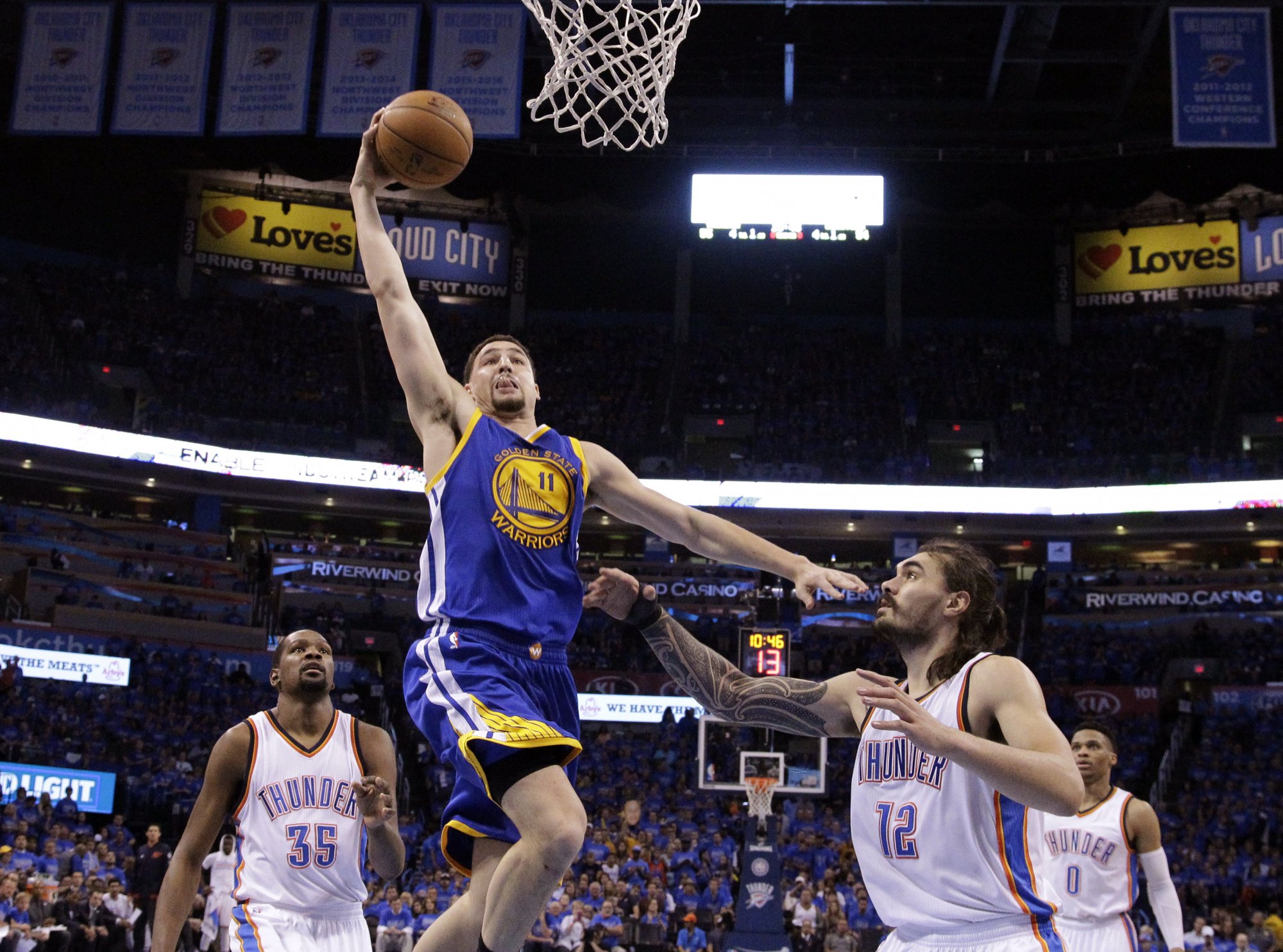 Oklahoma bola blízko, ale Golden State predviedlo záver šampiónov