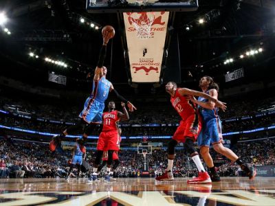 Westbrook s 42 bodmi potiahol Oklahomu k výhre nad New Orleans