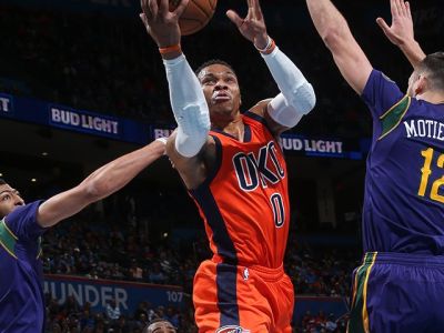 Westbrook dosiahol triple double, pomohol k výhre Thunder nad Pelicans
