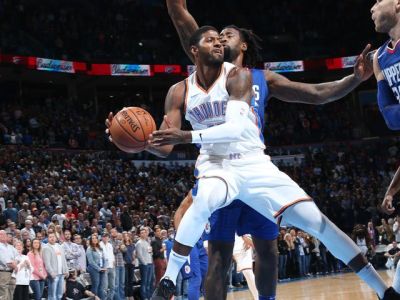 George 42 bodmi potiahol Thunder k triumfu, Irvinga zranil spoluhráč