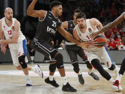 Líder súťaže CSKA Moskva nezaváhal v Bambergu