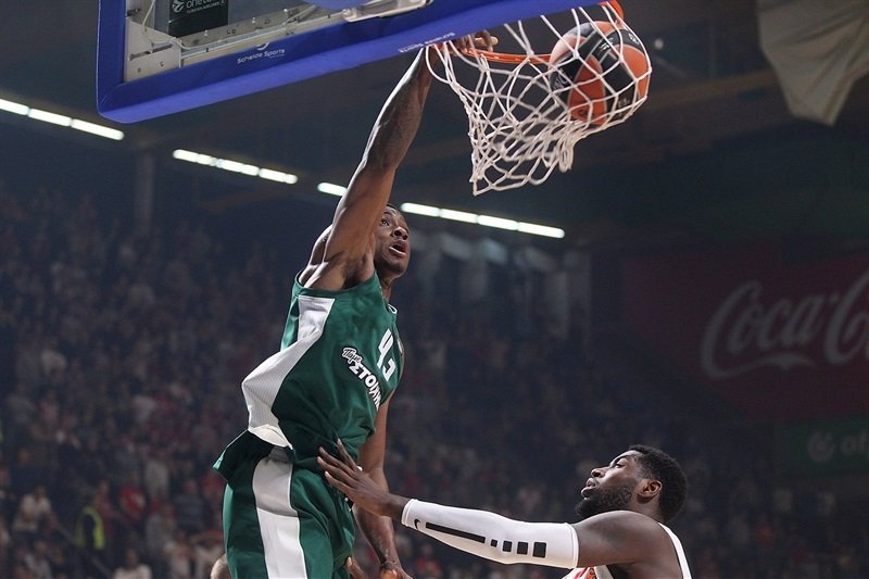 Grécky Panathinaikos vyhral v Belehrade nad Zvezdou