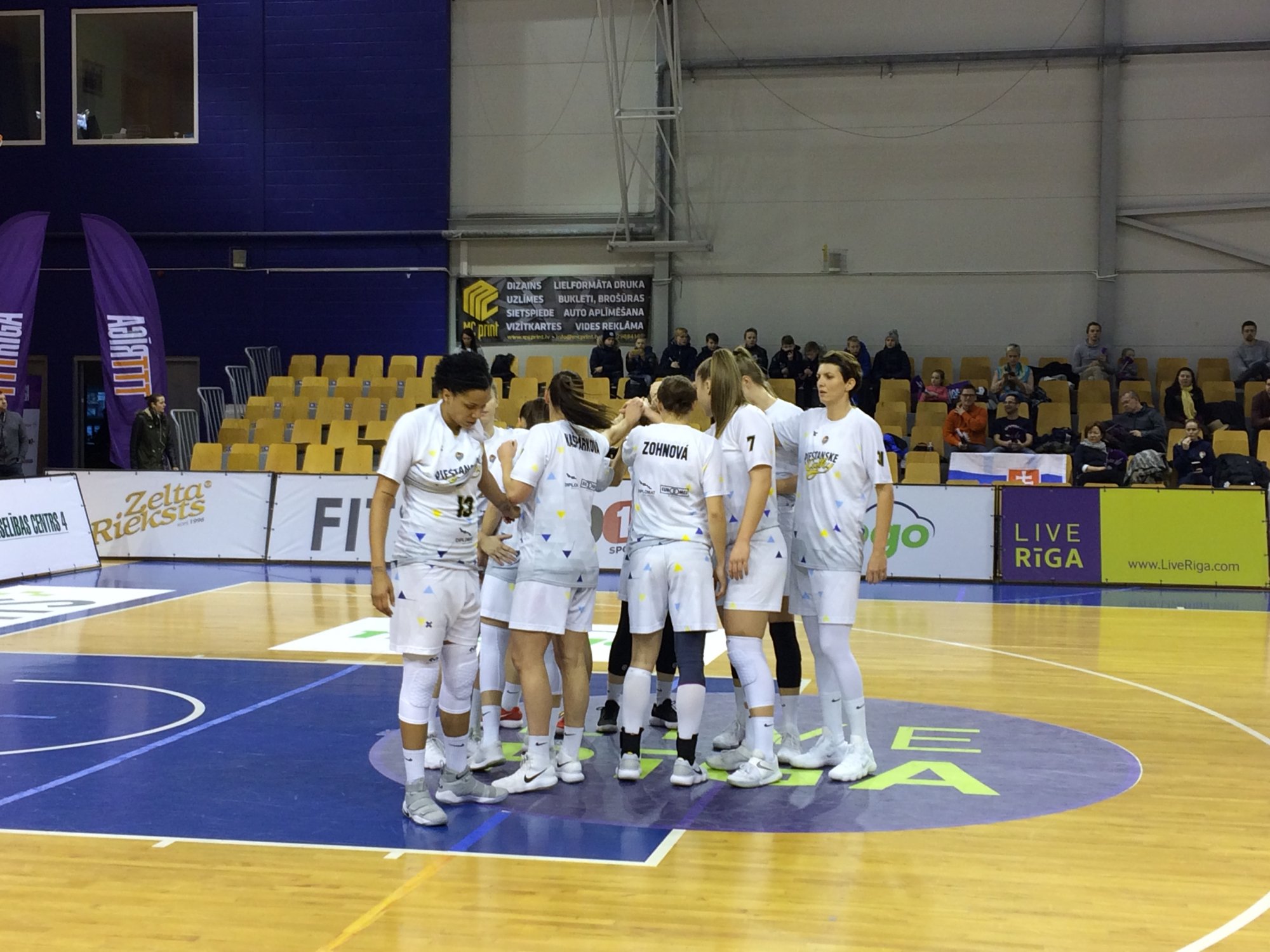 Čajky v Rige neuspeli, v play-off narazia na Good Angels Košice