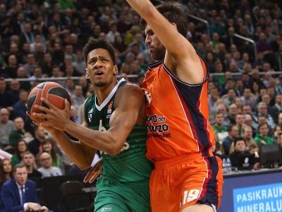Žalgiris na svojej palubovke porazil Valenciu