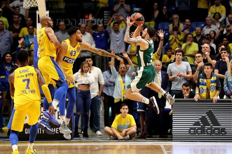 Panathinaikos uspel na pôde izraelského Maccabi o jediný bod