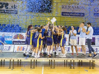 Young Angels Košice pridali titul aj v kategórii staršie žiačky