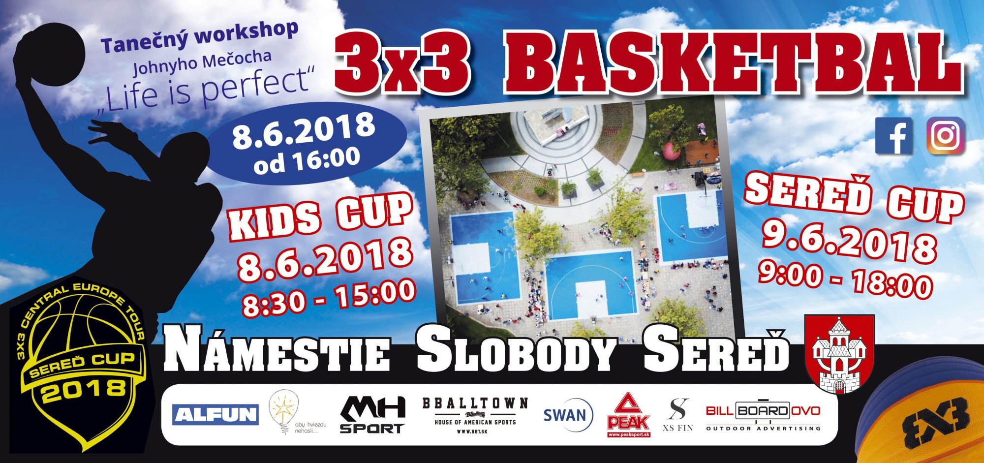 Už zajtra v Seredi turnaj v 3×3 basketbale