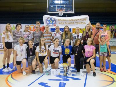 Cesta za titulom žiačok BK AŠK Slávia Trnava
