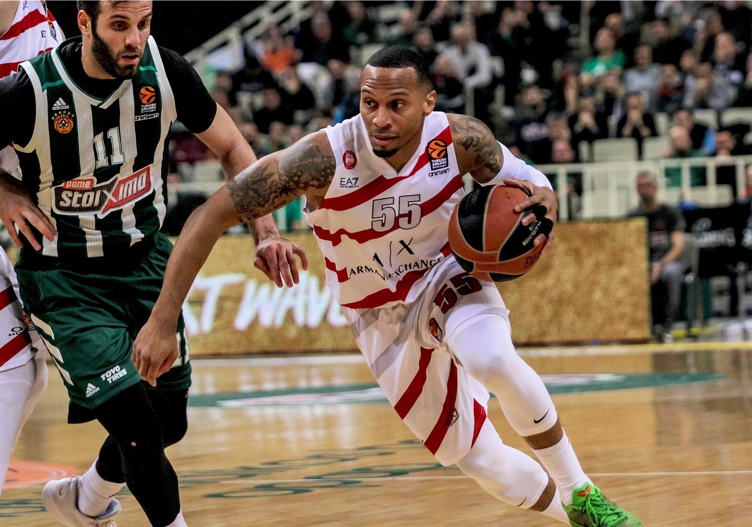 Olimpia Miláno uspela v Aténach proti Panathinaikosu
