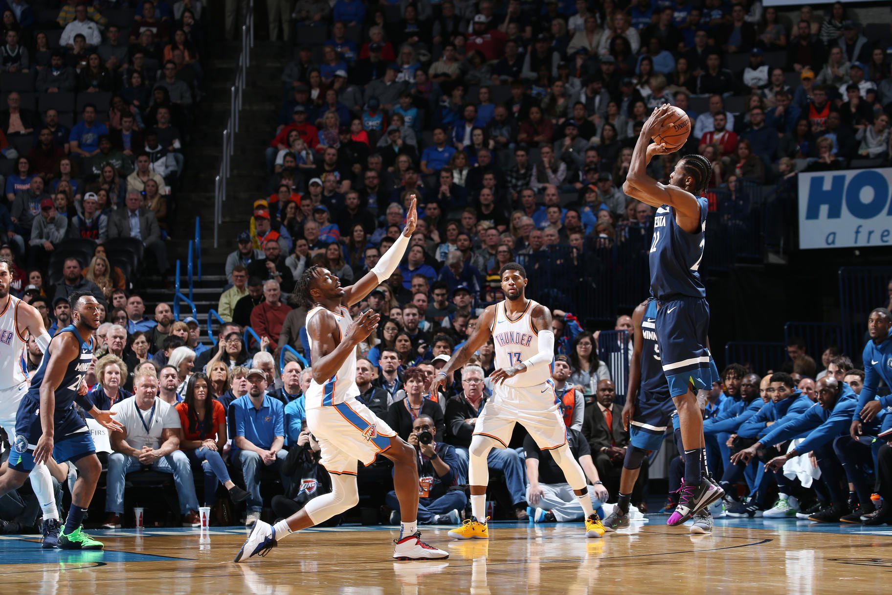 VIDEO: Oklahoma City doma nestačila na Minnesotu, Toronto len tesne zdolalo Atlantu