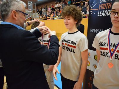 Ďalší úspech ŠBK Handlová. Mladíci brali v CEYBL tretie miesto