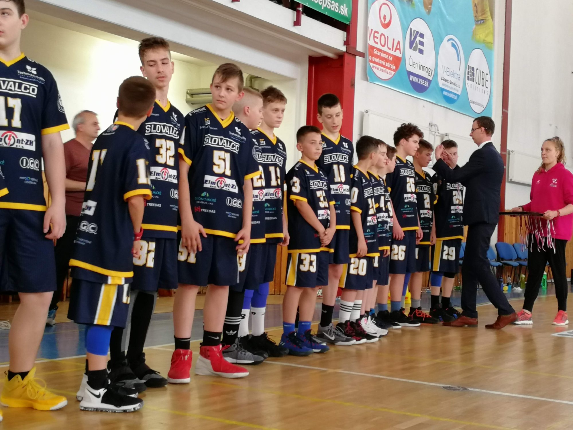 Majstrom SR v kategórii mladších žiakov je MŠK Žiar nad Hronom