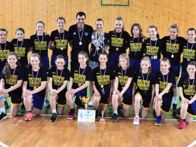 Young Angels Košice U12 majsterkami SR v kategórii Staršie MINI U12