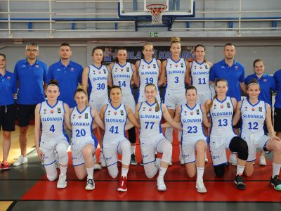 Basketbalové reprezentantky v Piešťanoch proti Česku i Chorvátsku