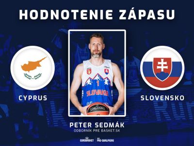 Hodnotenie Petra Sedmáka: Veľmi ma teší, že Slováci nepoložili za nepriaznivého stavu zbrane