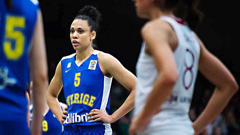 Švédska reprezentantka Danielle Hamilton-Carter prichádza do Piešťan