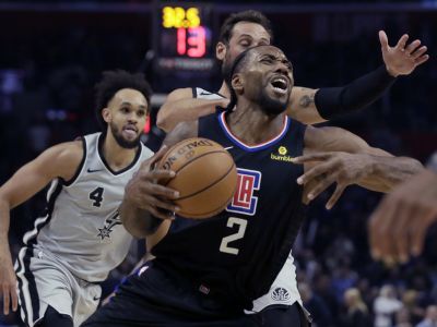 VIDEO: Clippers zdolali Spurs, Leonard pomohol 38 bodmi