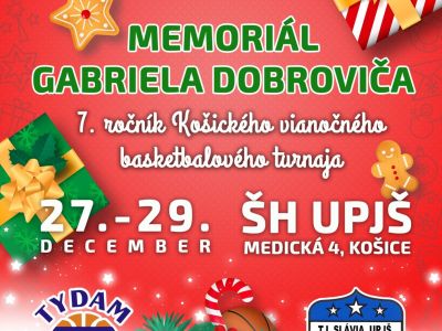 V Košiciach sa uskutoční vianočný turnaj Memoriál Gabriela Dobroviča