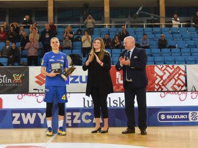 Bálintová dvihla nad hlavu Poľský pohár ako MVP a členka All-Star tímu, hrá v skvelej forme